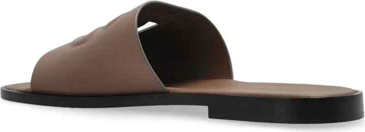 DG logo leather slides - Image 3