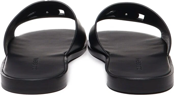 Dg Logo Leather Slides - Image 3