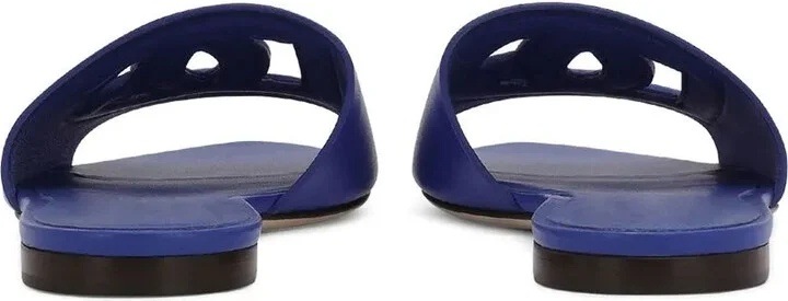 DG Logo leather slides - Image 3