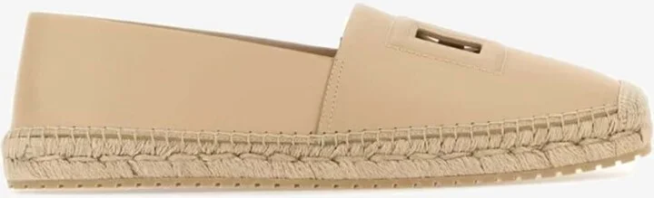 DG Logo Nappa Leather Espadrilles