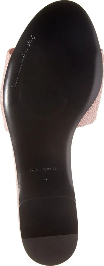 DG Logo Raffia Slide Sandal - Image 6