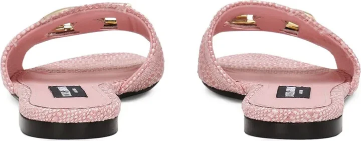 DG-logo raffia slides - Image 3