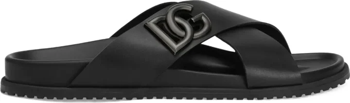 DG logo sandals