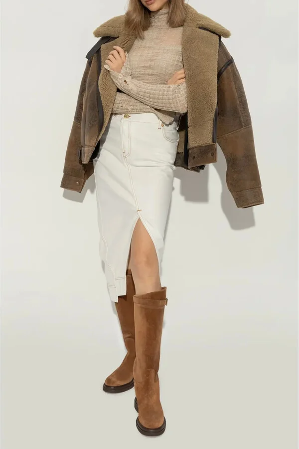 DG-logo suede boots - Image 3