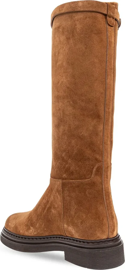 DG-logo suede boots - Image 5