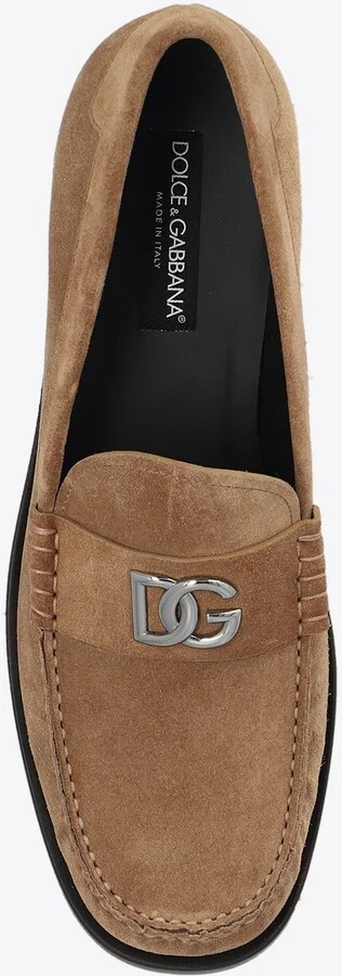 DG Logo Suede Loafers - Image 3