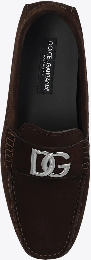DG Logo Suede Loafers - Image 3