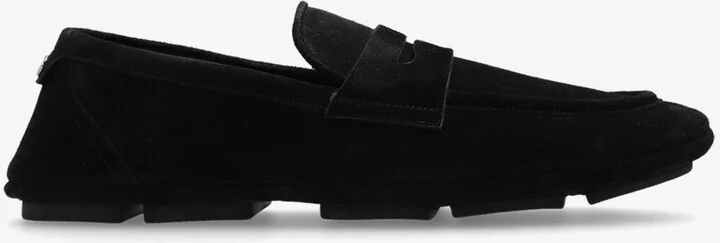 DG Logo Suede Loafers