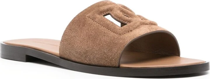 DG Logo Suede Slides - Image 2