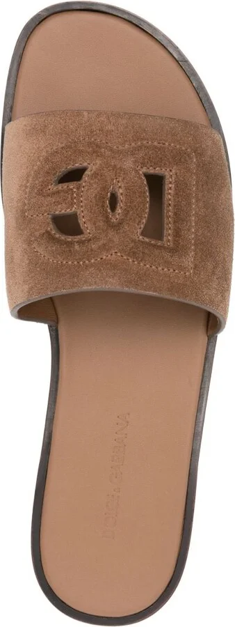 DG Logo Suede Slides - Image 4