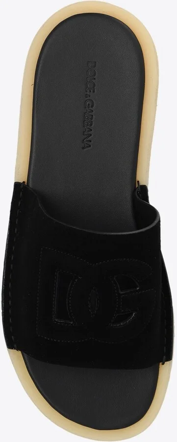 DG Logo Suede Slides - Image 3