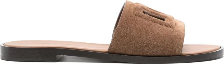 DG Logo Suede Slides