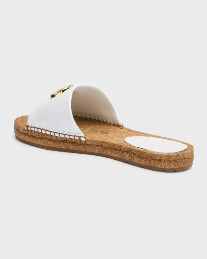 DG Medallion Napa Espadrille Sandals - Image 9