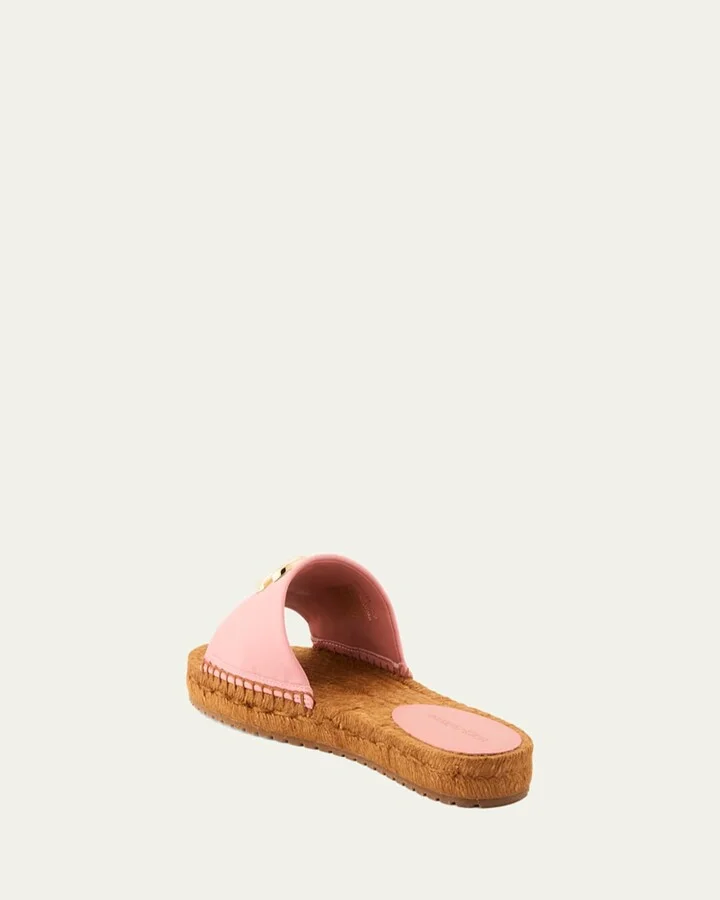 DG Medallion Napa Espadrille Sandals - Image 5