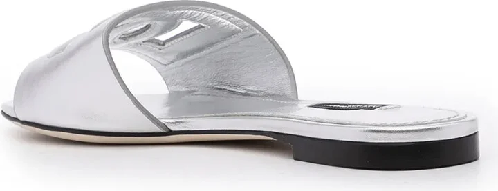 DG Millenials metallic leather sandals - Image 3
