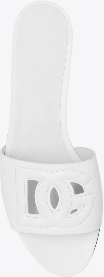 DG Millennials Flat Sandals in Calf Leather - Image 3