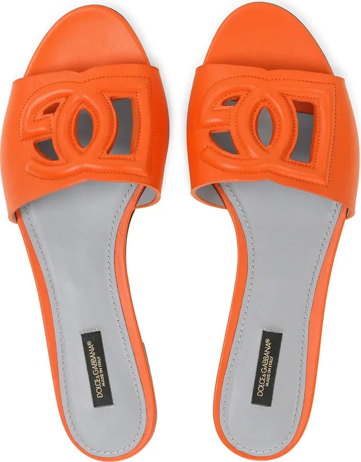 DG Millennials leather slides - Image 4