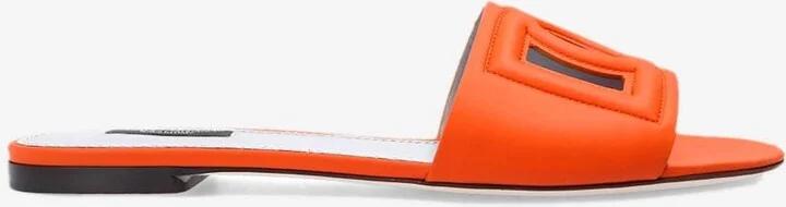 DG Millennials Leather Slides