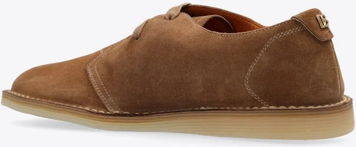 DG Plaque Suede Derby Shoes - Image 2