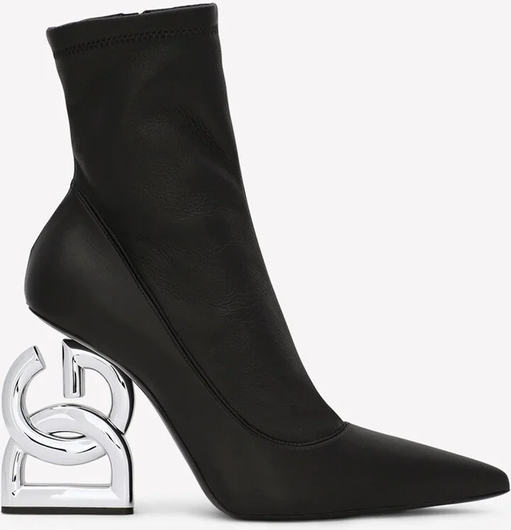 DG Pop 105 Ankle Boots in Faux Leather