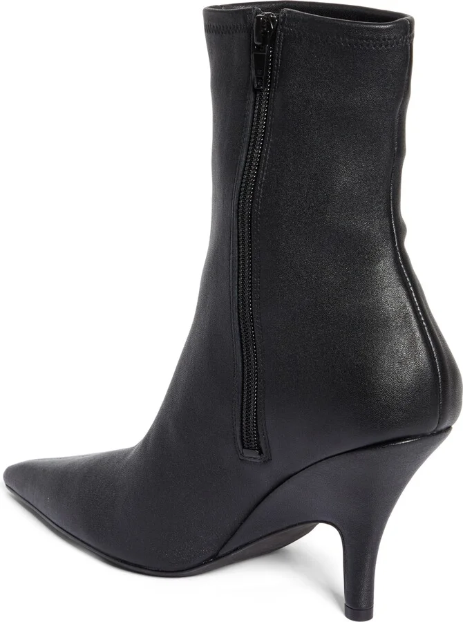 Diablo Pointed Toe Sock Bootie - Image 2
