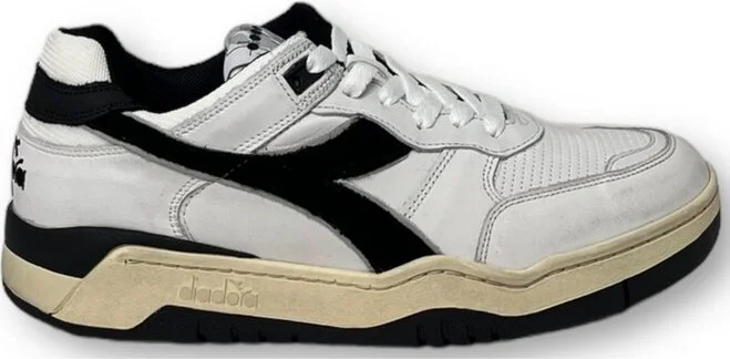 Diadora Heritage B.560 Used Lace-Up Sneakers