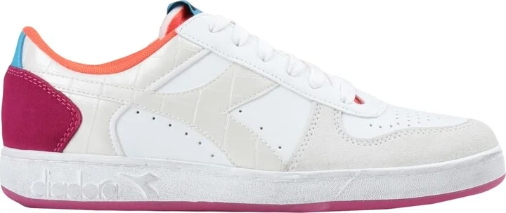 Diadora Magic Basket Low Croco Wn Woman Sneakers - Image 3