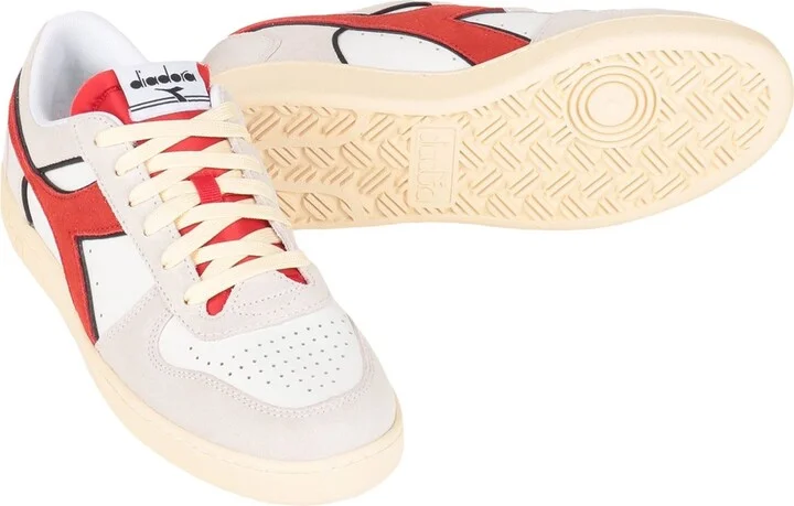 Diadora Magic Basket Low Suede Leather Man Sneakers - Image 4