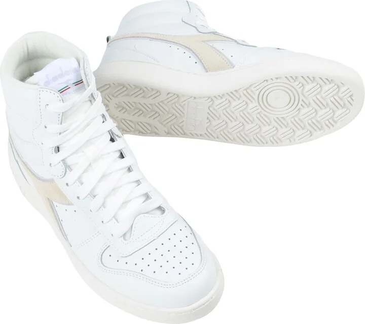 Diadora Magic Basket Mid Leather Wn Woman Sneakers - Image 4