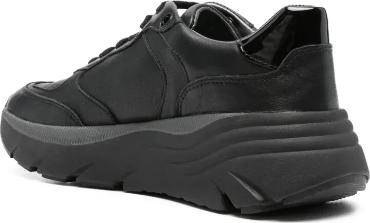 Diamanta leather chunky sole sneakers - Image 3