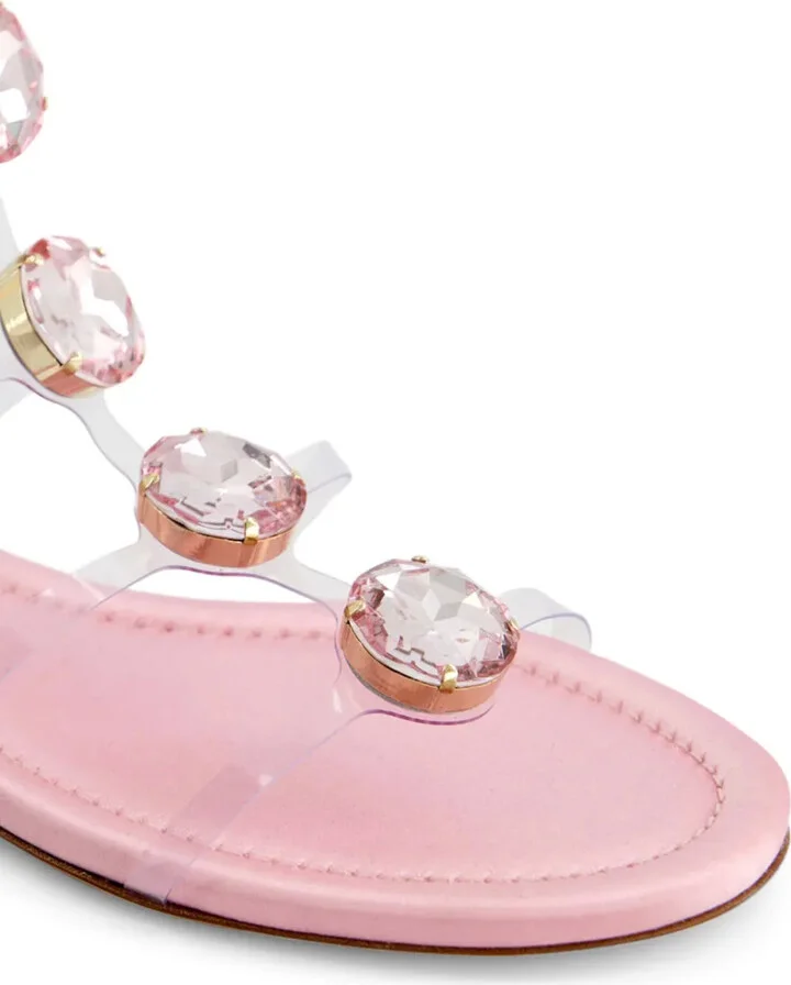 Diamond Clash flat sandals - Image 2
