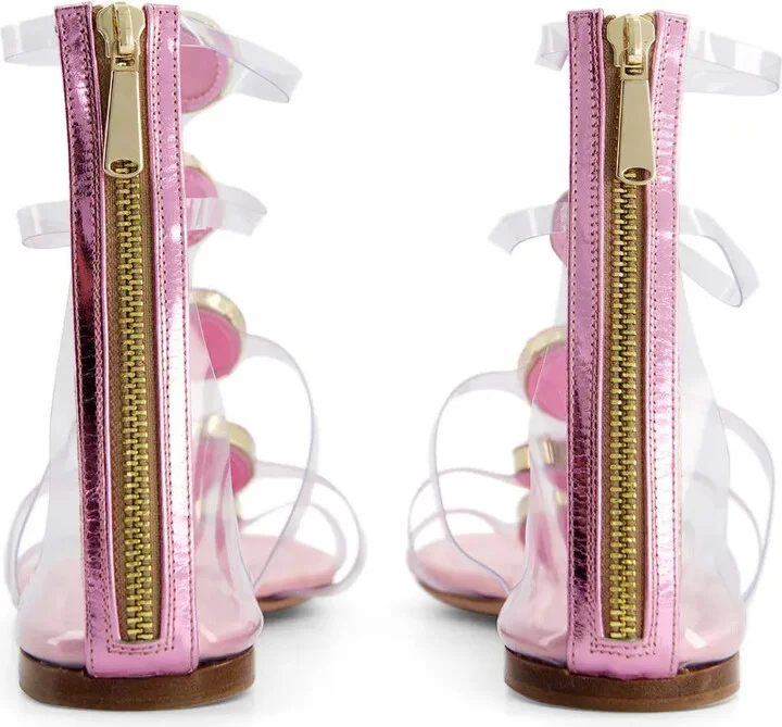 Diamond Clash flat sandals - Image 3