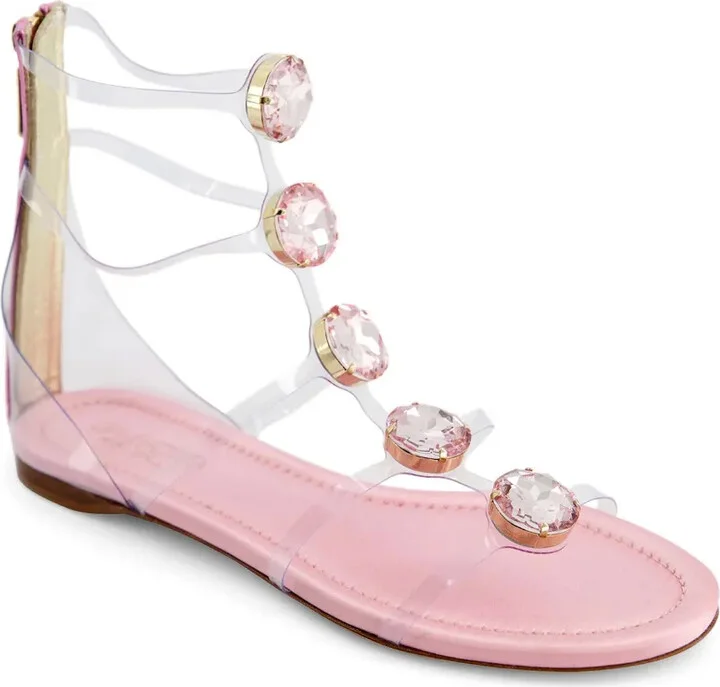 Diamond Clash flat sandals - Image 4