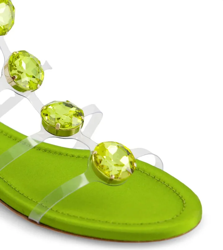 Diamond Clash flat sandals - Image 2