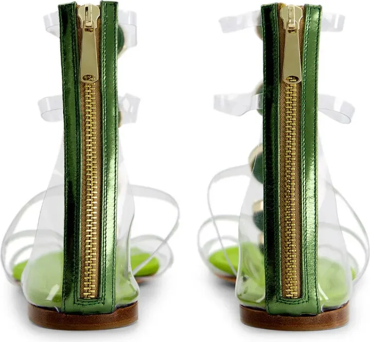 Diamond Clash flat sandals - Image 3