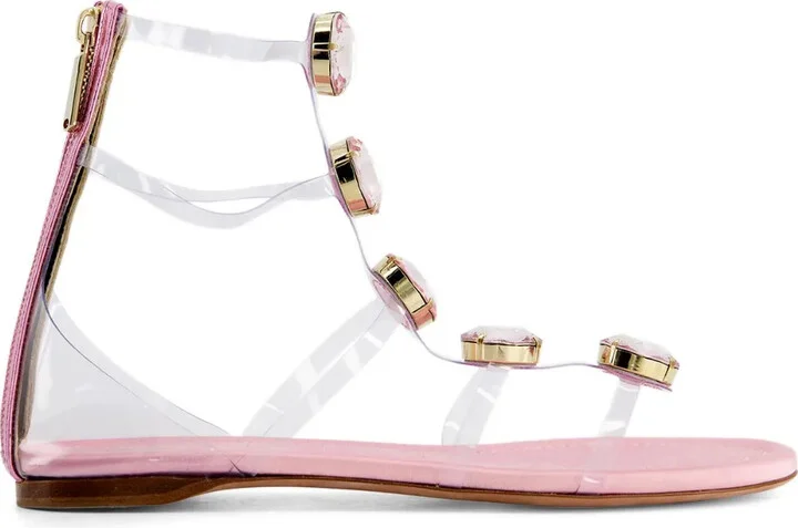 Diamond Clash flat sandals