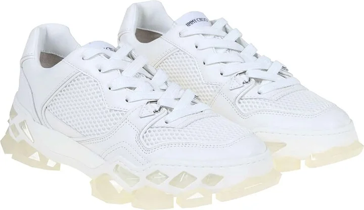 Diamond Leather Sneakers - Image 2