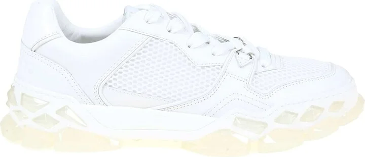Diamond Leather Sneakers