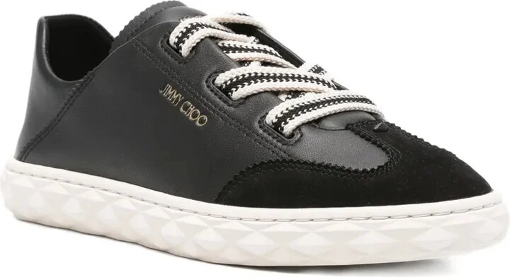 Diamond Light Flex leather lace-up sneakers - Image 2