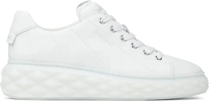 Diamond Light Maxi leather sneakers