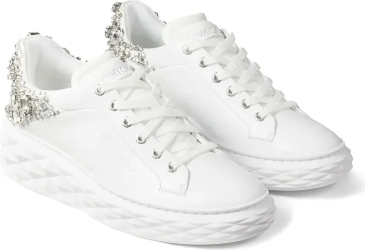 Diamond Maxi crystal-embellished sneakers - Image 2