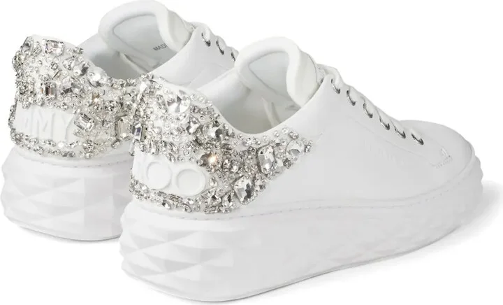 Diamond Maxi crystal-embellished sneakers - Image 3