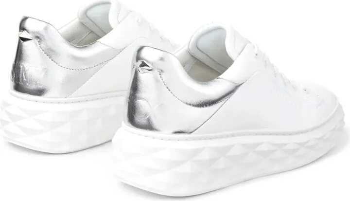 Diamond Maxi/F II leather sneakers - Image 3