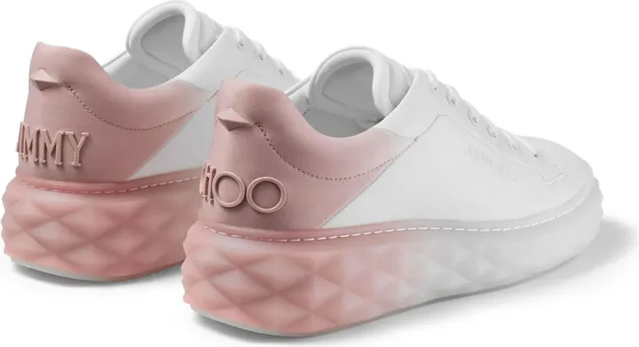 Diamond Maxi leather sneakers - Image 3
