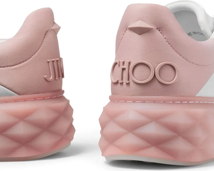 Diamond Maxi leather sneakers - Image 5