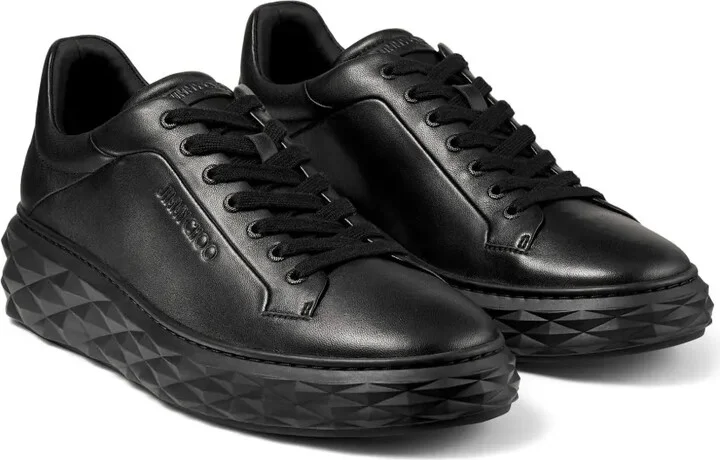 Diamond Maxi leather sneakers - Image 2