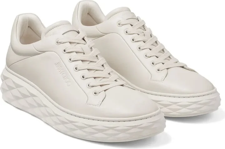 Diamond Maxi leather sneakers - Image 2
