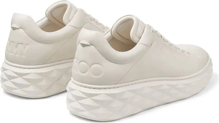 Diamond Maxi leather sneakers - Image 5