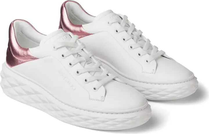 Diamond Maxi metallic-effect sneakers - Image 2