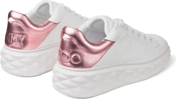 Diamond Maxi metallic-effect sneakers - Image 3